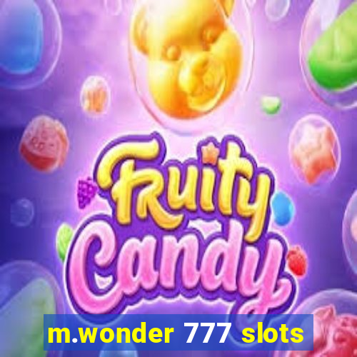 m.wonder 777 slots